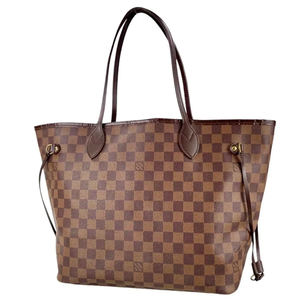 LOUIS VUITTON Damier Ebene Neverfull MM Tote Shoulder Bag  SP4019